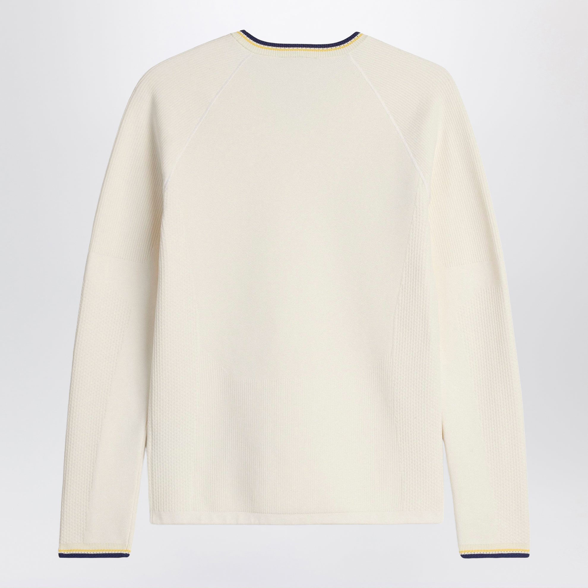 Maglia color crema in misto nylon