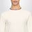Maglia color crema in misto nylon