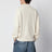 Ivory half-zip sweater in wool blend