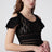 Robe Noire Au Crochet
