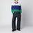 Blue men’s striped merino wool sweater