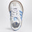 OG Samba sneakers in white/blue with elastic laces