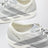 Baskets Adios 9 en mesh blanc craie et gris