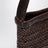 Borsa Canyon marrone scura in pelle
