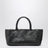 Borsa Rio in pelle nera intrecciata