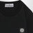 T-shirt bambino con dettaglio logo nera