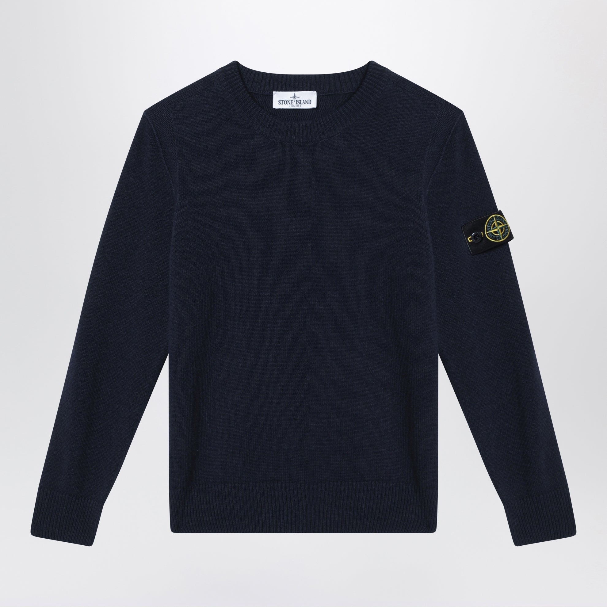 Maglione blu navy in lana