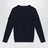 Maglione blu navy in lana