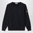 Black cotton sweatshirt with Compass patch