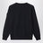 Black cotton sweatshirt with Compass patch