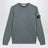 Crewneck sweatshirt in Ash Blue cotton