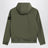 Leichte, militärgrüne Polyesterjacke