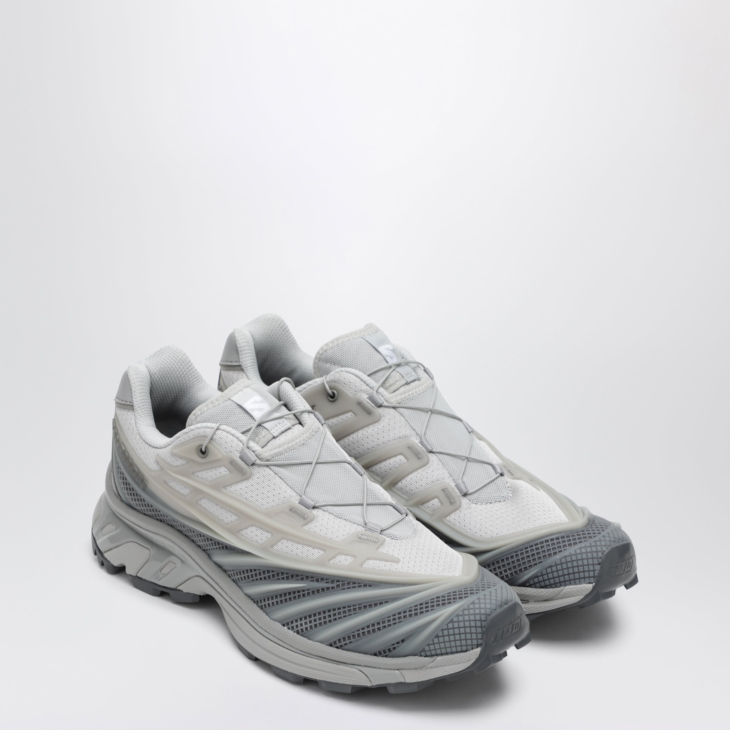 Salomon XT-Evo grey fabric sneakers | TheDoubleF