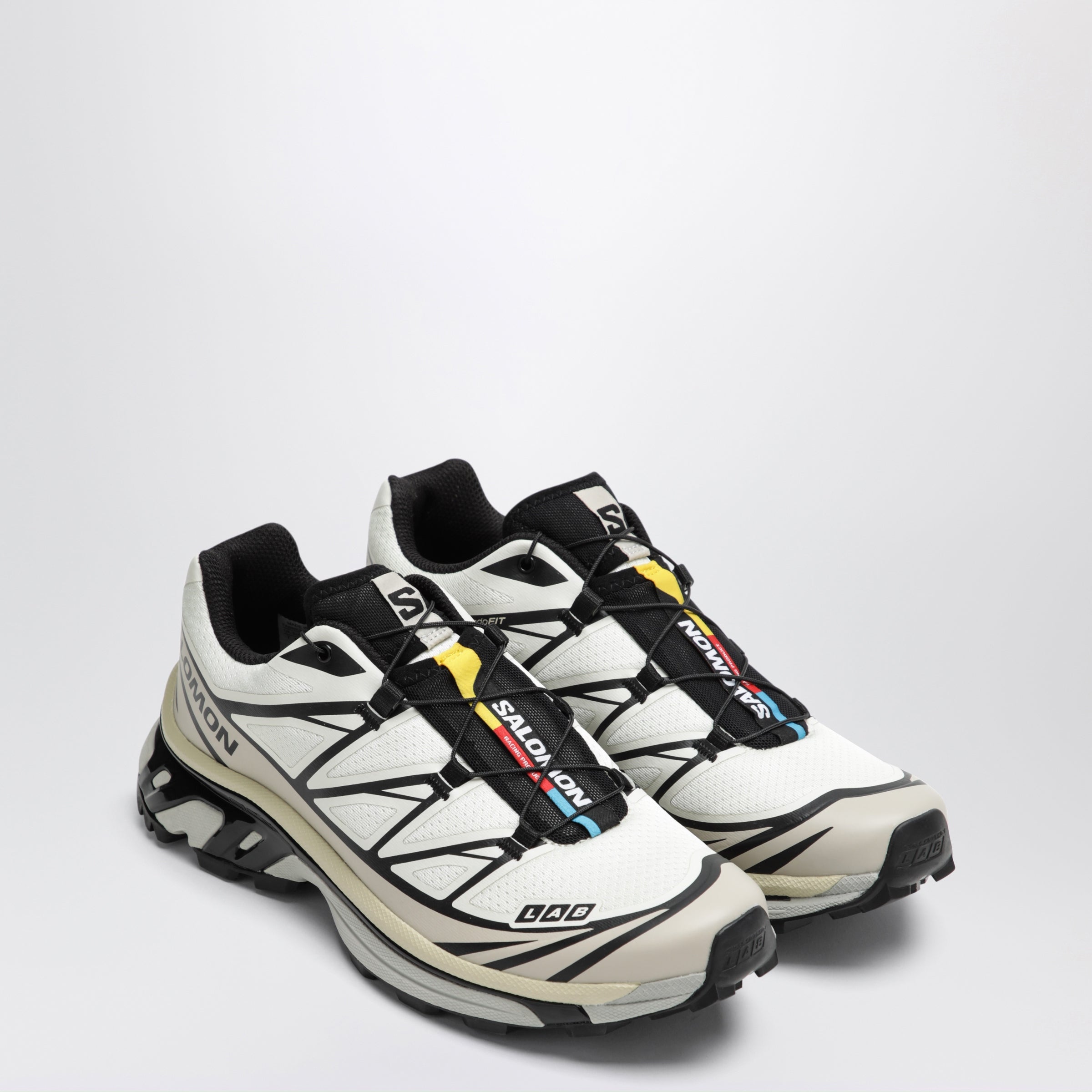 Salomon Sneakers XT-6 Vanilla Ice/Black/Silver Cloud | TheDoubleF