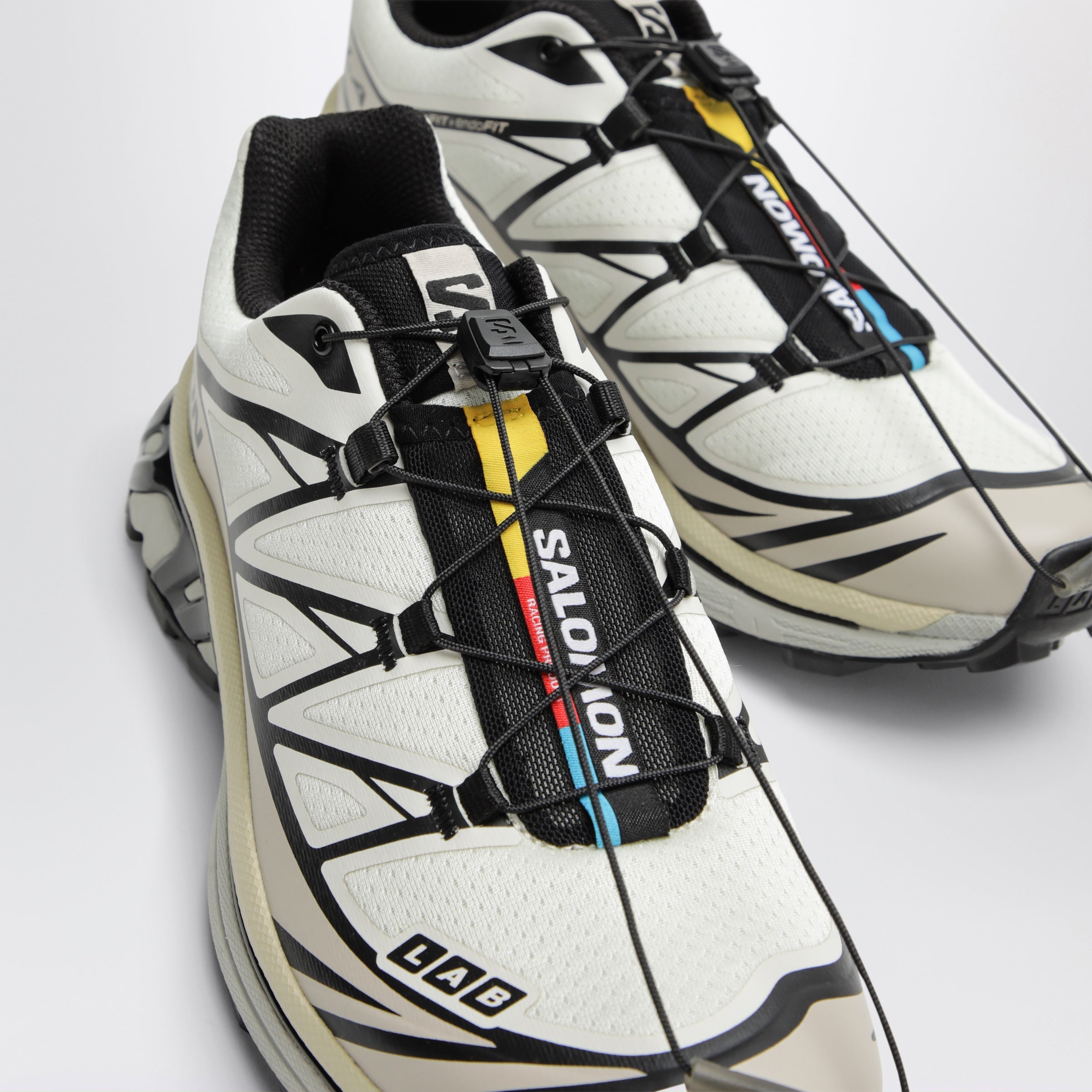 Salomon Sneakers XT-6 Vanilla Ice/Black/Silver Cloud | TheDoubleF