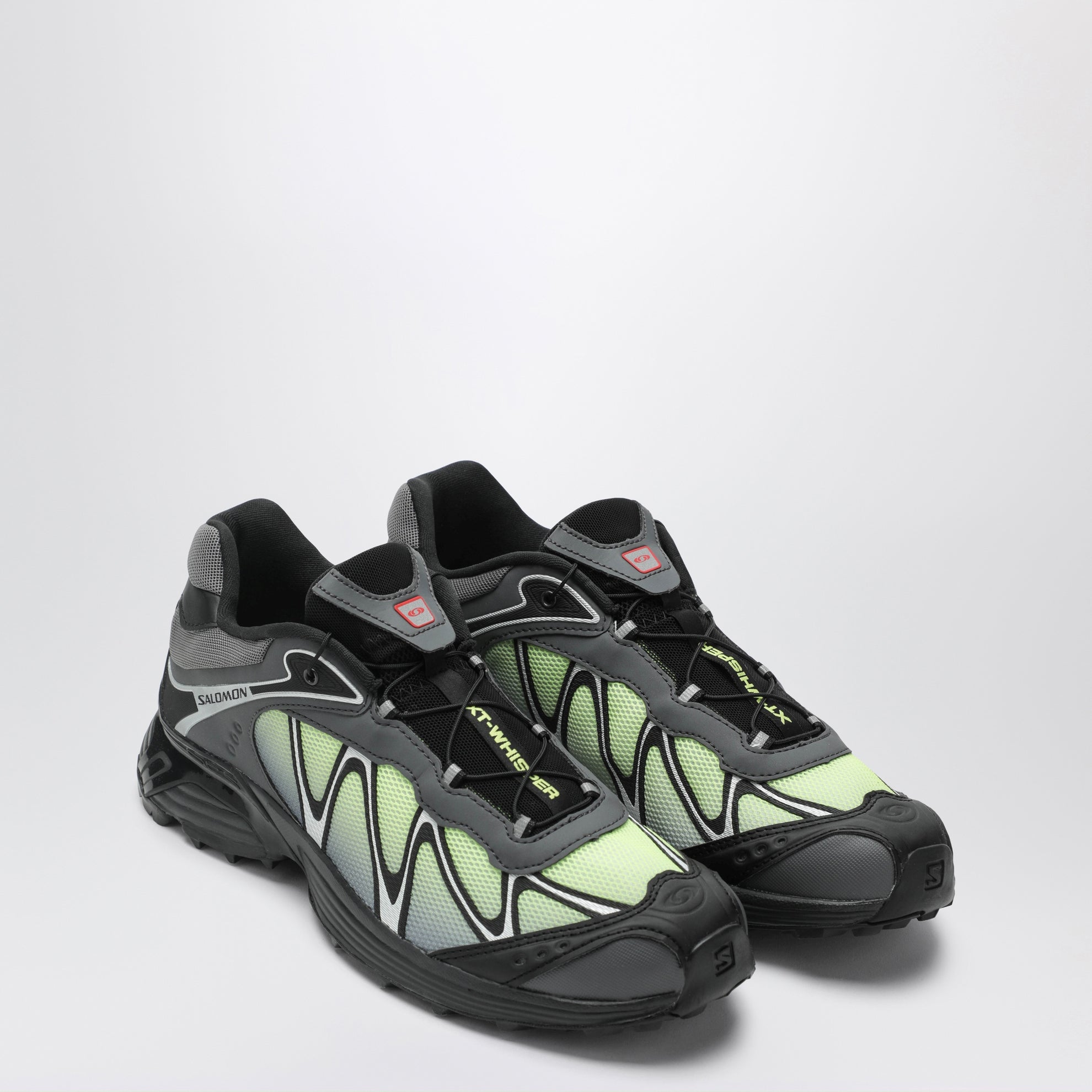 XT-Whisper Black/Asphalt/Acid Lime Sneakers