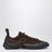 Grip sneaker in suede calfskin leather with contrasting molded TPU inserts