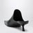 Emily lambskin leather mules in black