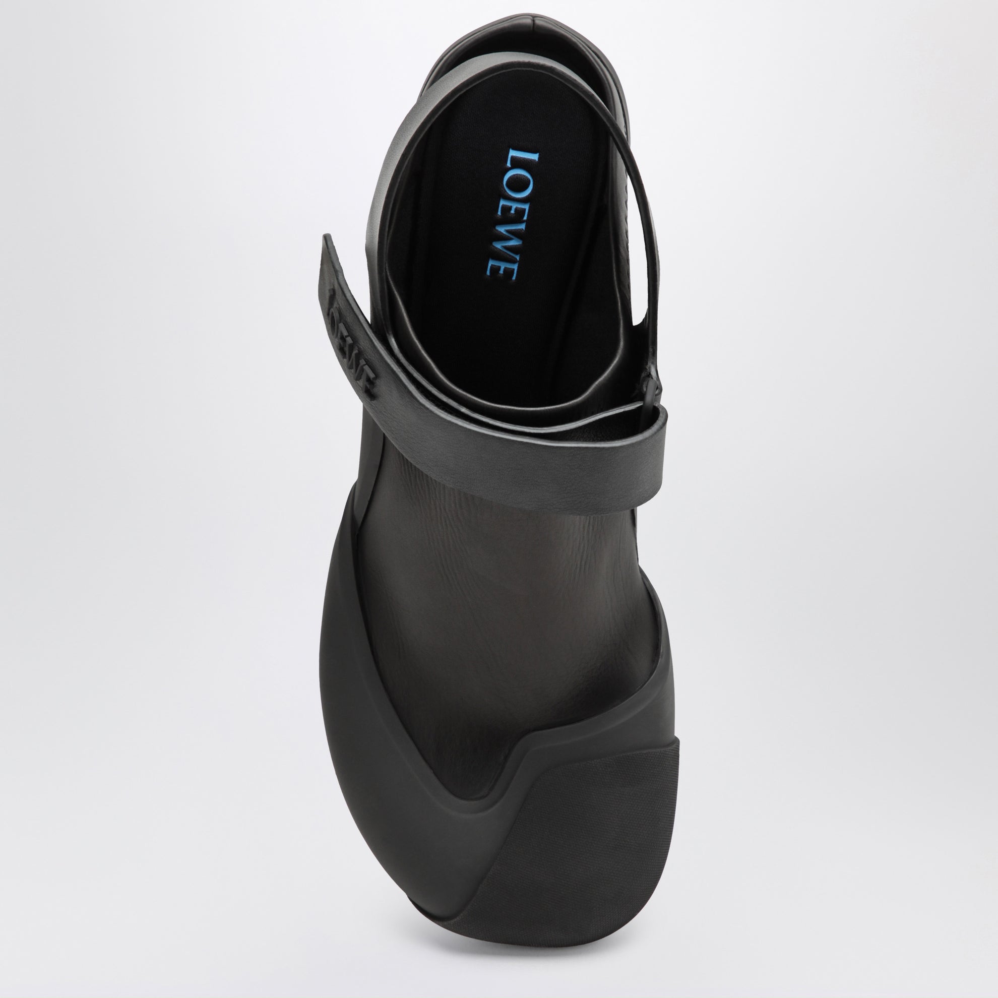 Slingback Dive nere in pelle di vitello stretch