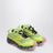 Green Pogo sneakers in technical mesh and leather