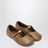 Ballerine Pebble marrone in nappa