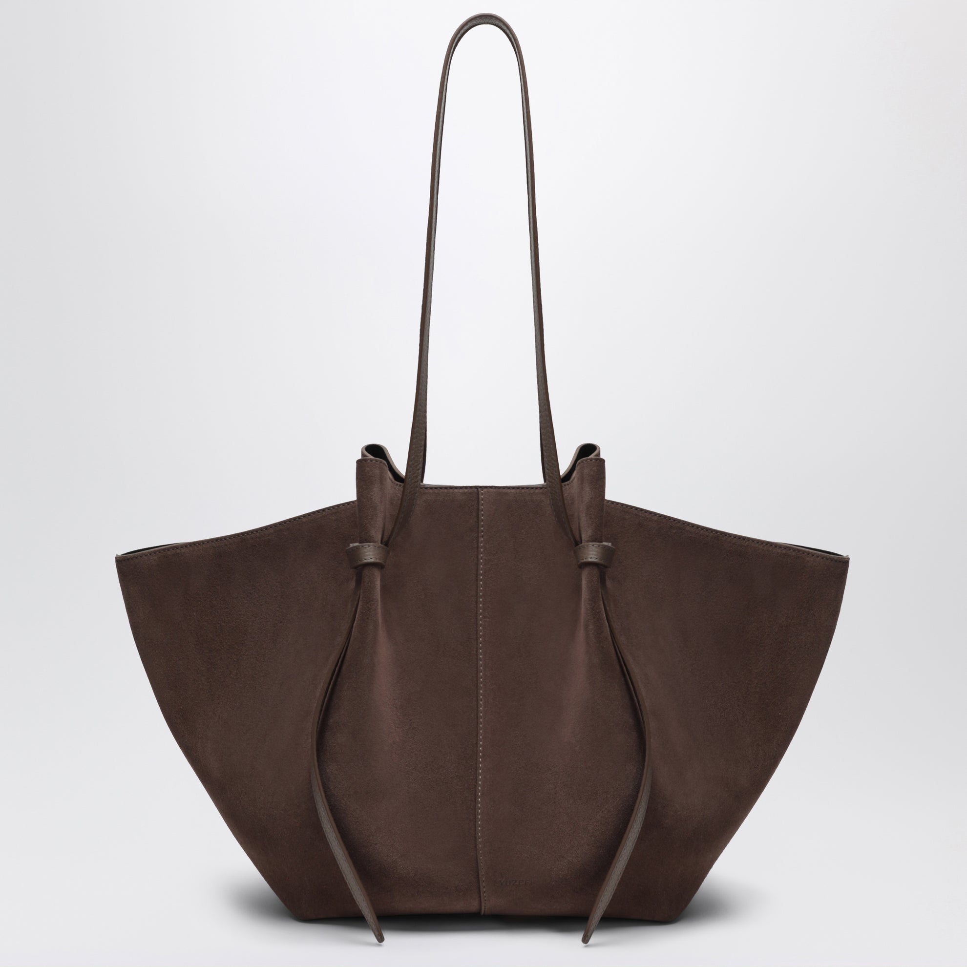 Sac Large Mochi en cuir suédé Nutmeg