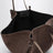 Sac Large Mochi en cuir suédé Nutmeg