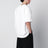 T-shirt Lay blanc coupe boxy
