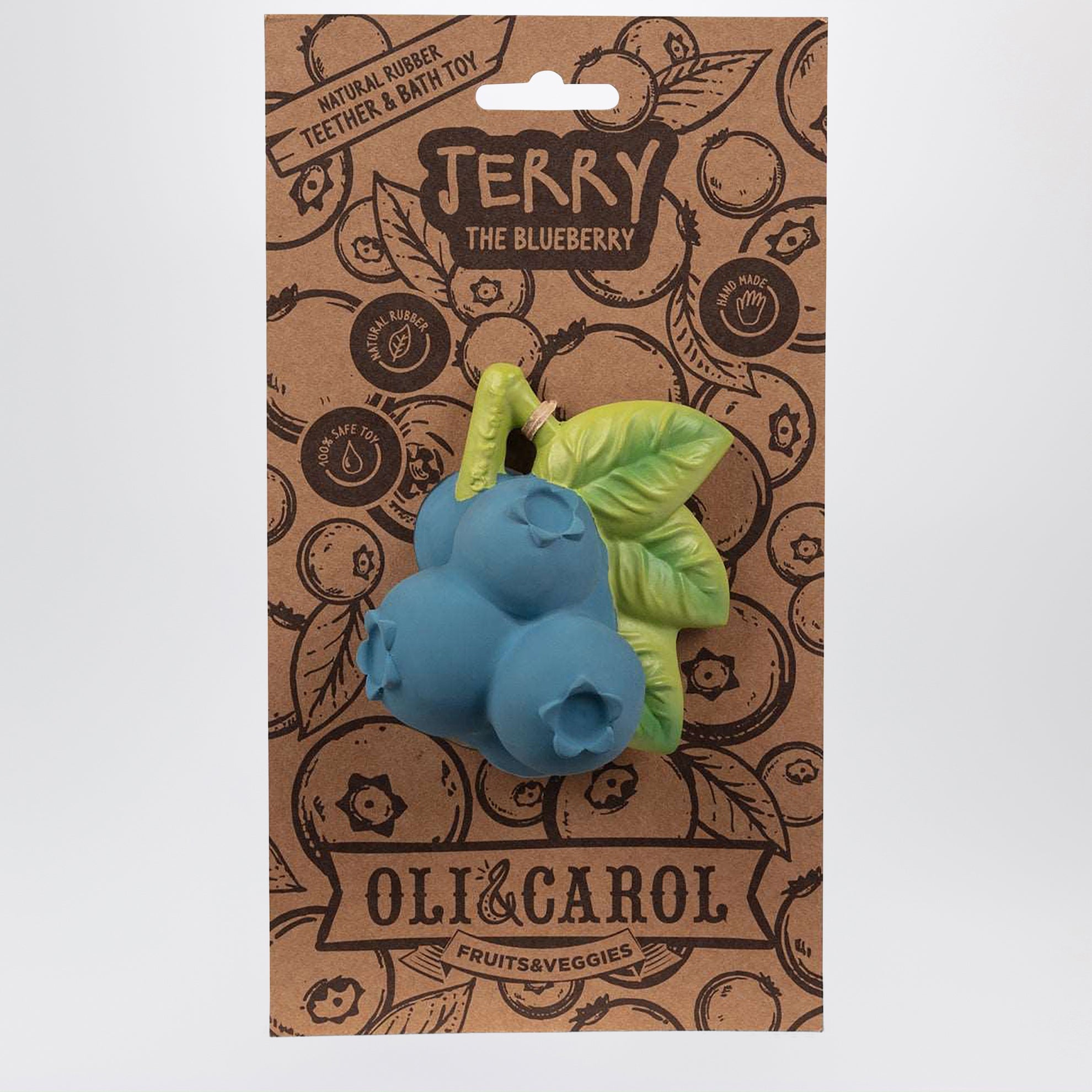 Blueberry baby teether