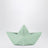 Bath toy Origami Boat mint green