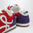 Sneaker Ballet Runner 2.0 in scamosciato rosso/bianco/viola