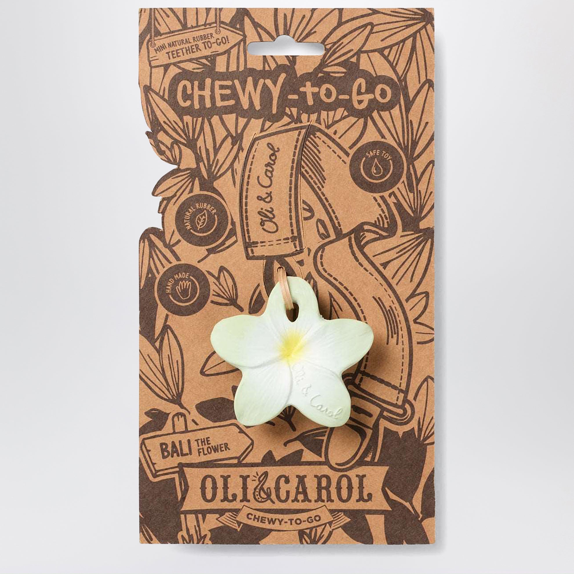 Bali flower mini teether