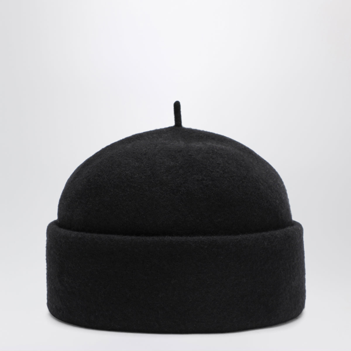 Black Le Irina hat in wool