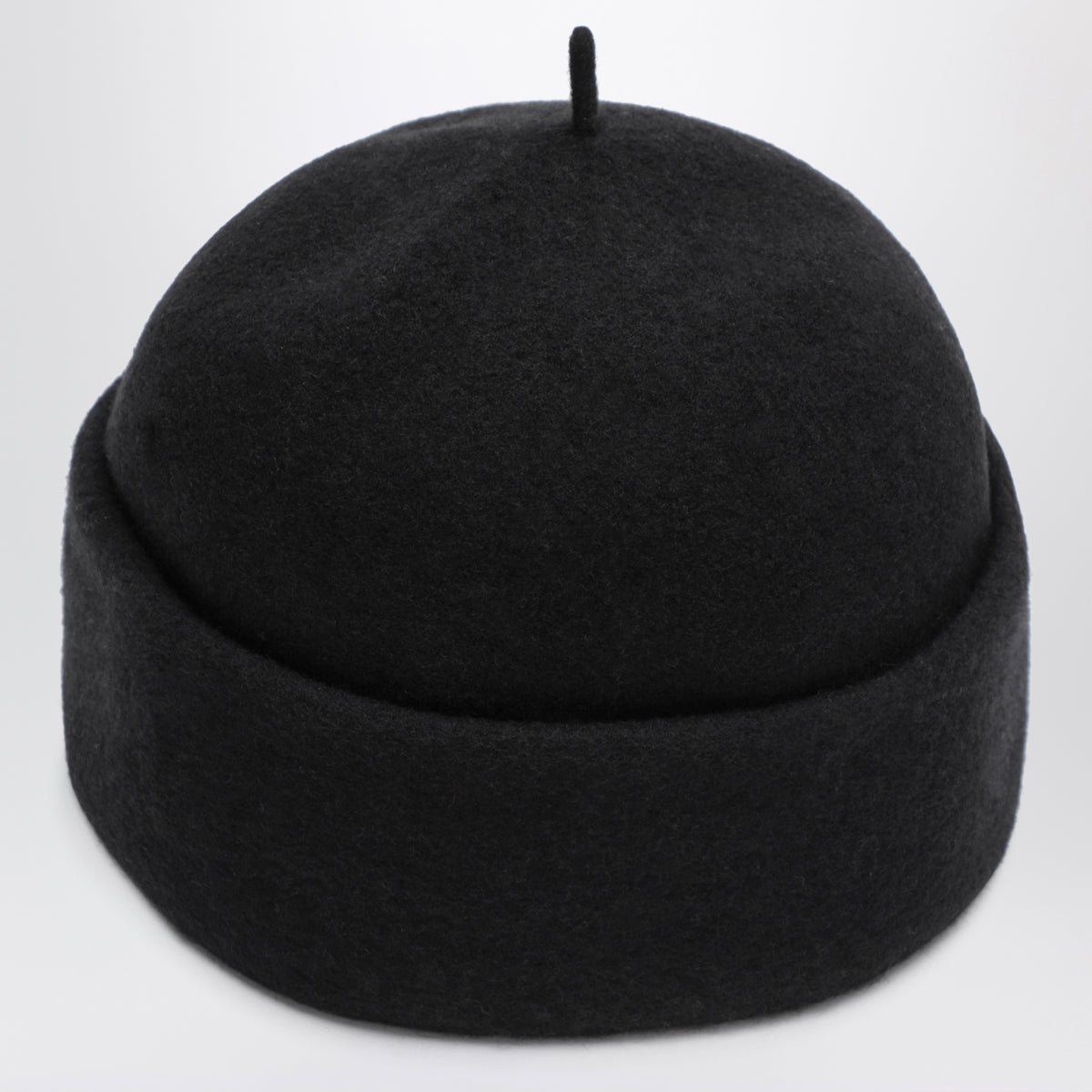 Black Le Irina hat in wool