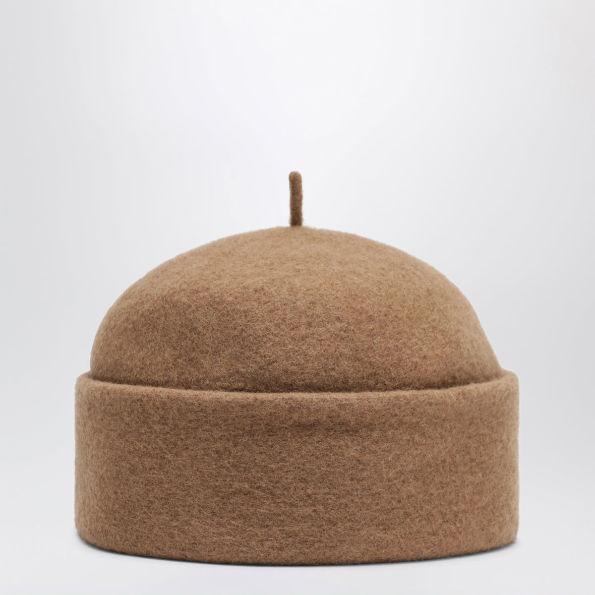 Cappello Le Irina color cammello in lana