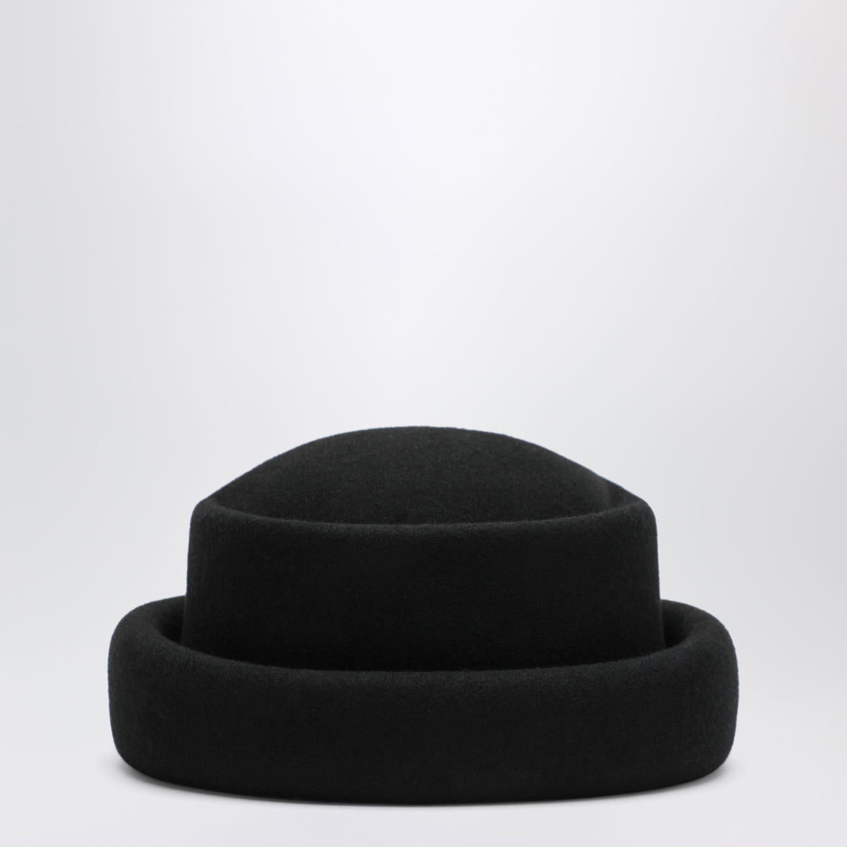 Black Le Marie-Kate hat in wool