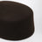 Chapeau Le Pillbox noir en laine