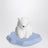 Polar bear bath toy