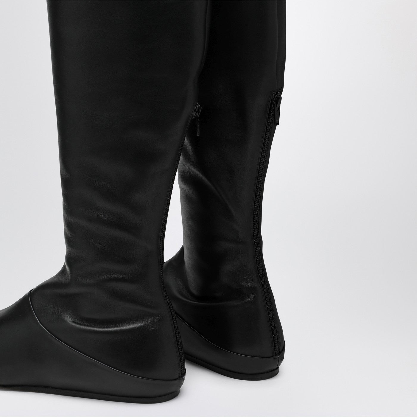 Black tall Luna boots