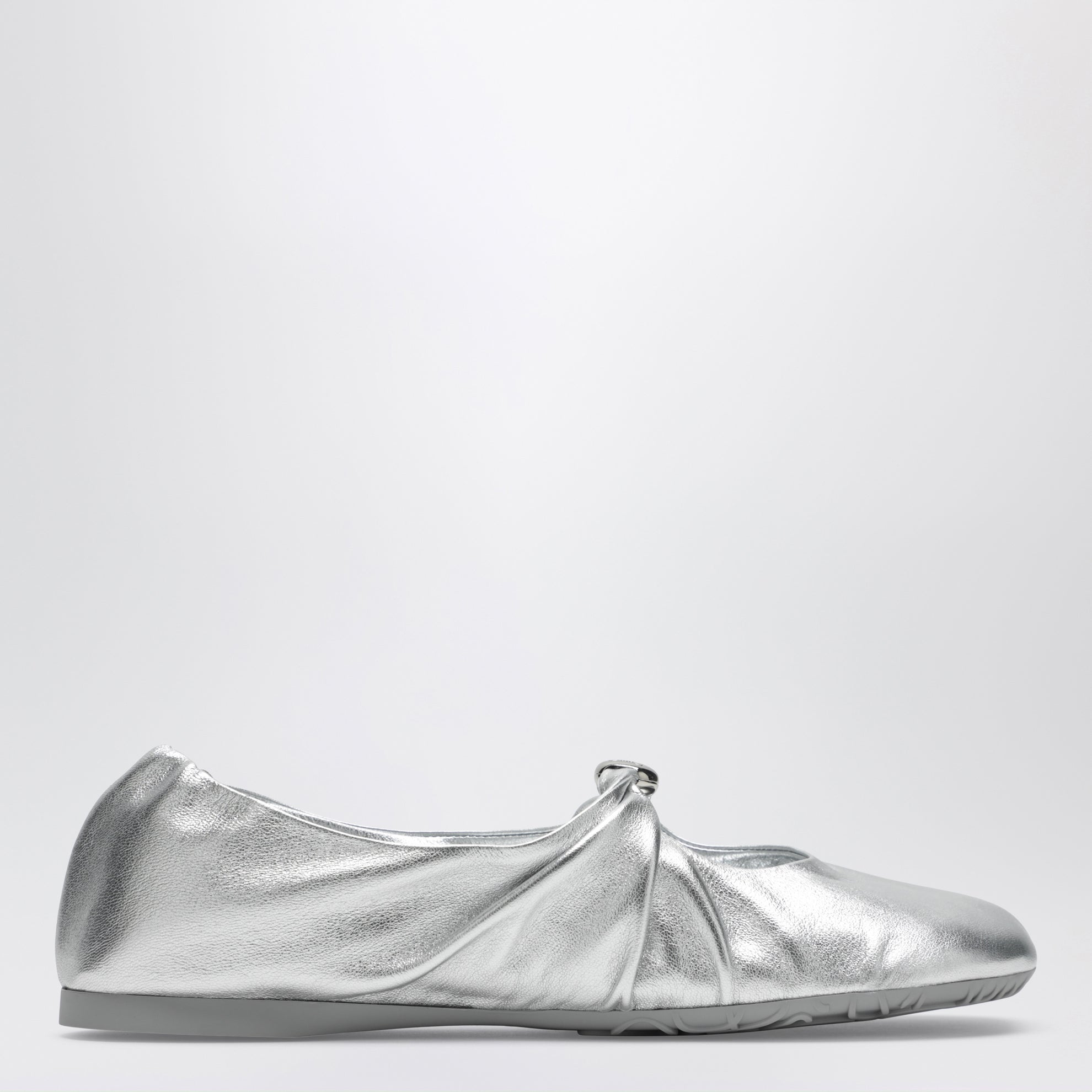 Ballerines Pebble Soft en nappa d’agneau laminé
