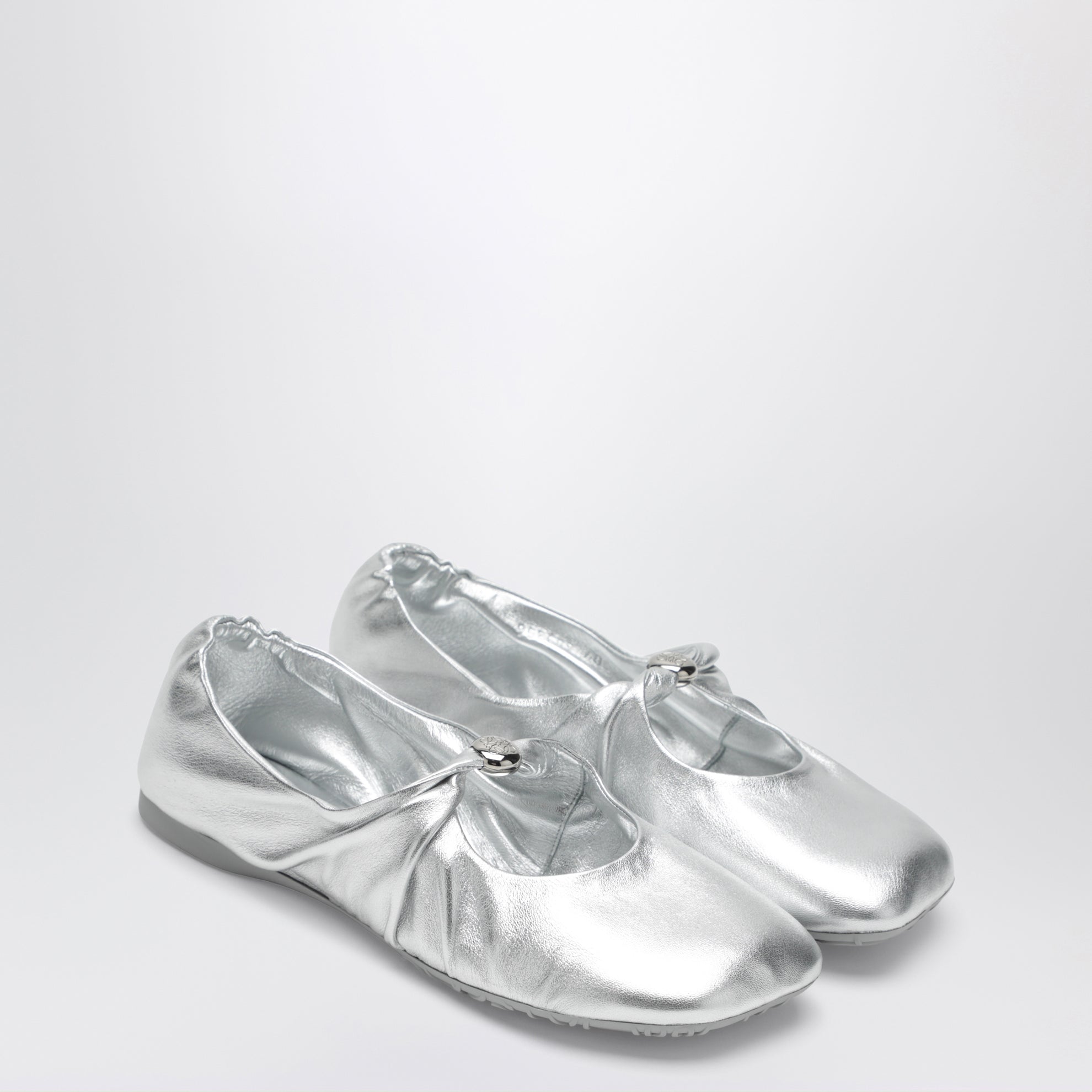 Ballerines Pebble Soft en nappa d’agneau laminé