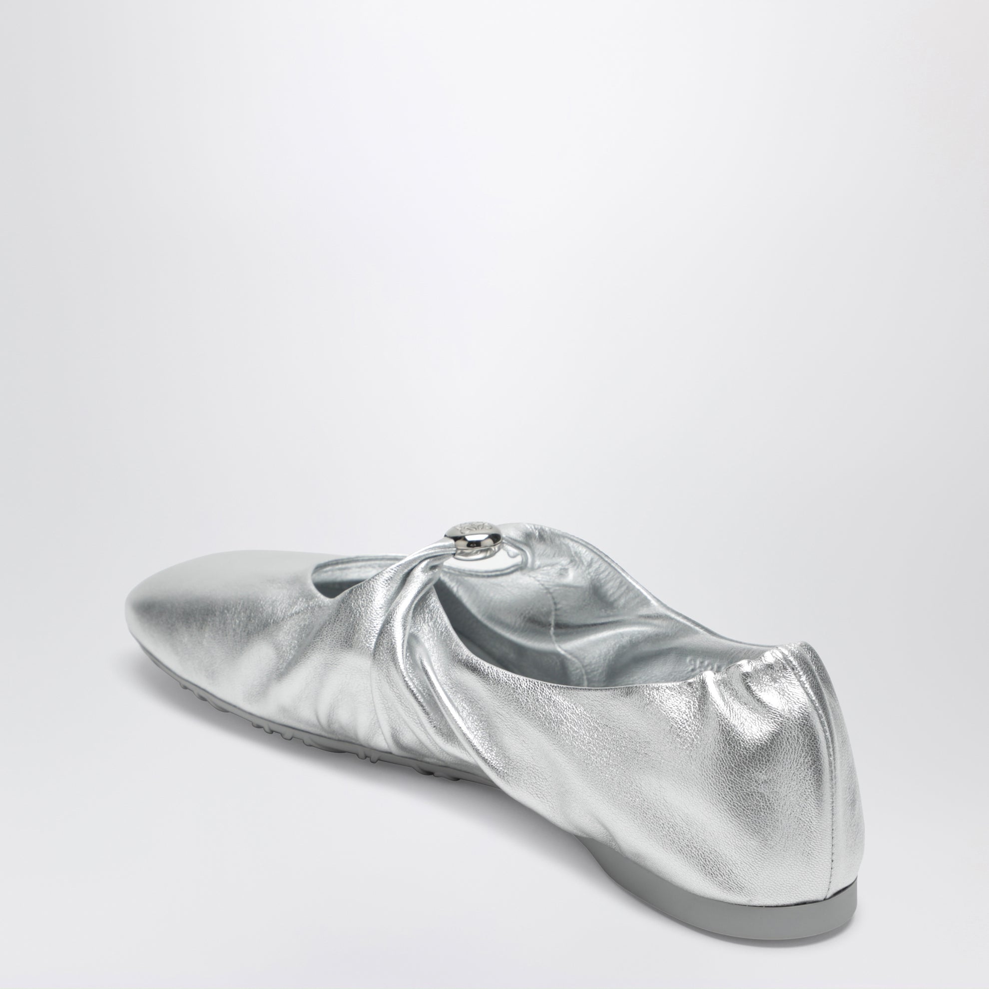 Ballerines Pebble Soft en nappa d’agneau laminé