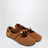 Ballerines Pebble Soft en daim de chèvre tan