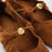 Ballerines Pebble Soft en daim de chèvre tan