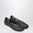 Schwarze Petal Anagram Ballerinas aus Leder