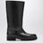 Loch Schwarze Vollnarbenlederstiefel