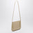 Borsa Loge beige chiara in pelle spazzolata