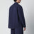 Louro shirt indigo blue in cotton and linen