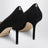 Love 85 pumps in black suede
