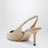 Escarpins slingback en cuir avec bride à la cheville